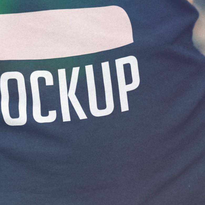 Download Black T-shirt Mockup