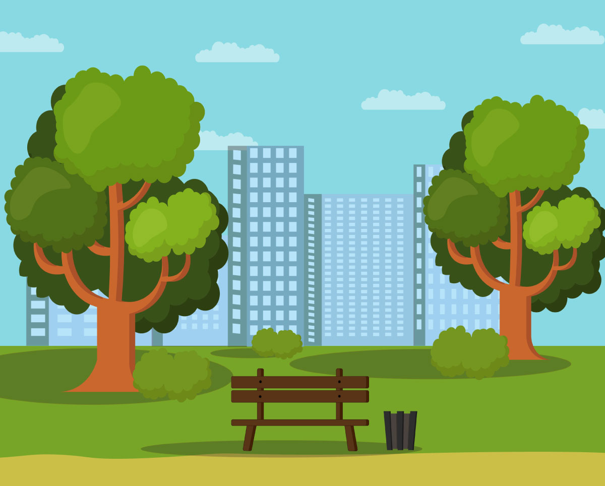 Bench Vector - Mockup Templates Images Vectors Fonts Design